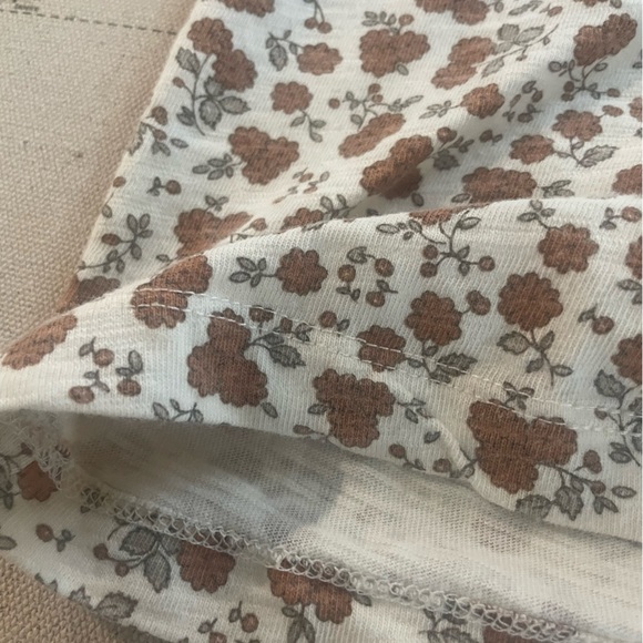 Rylee + Cru Ditzy Floral Kids Size 2/3 Short Sleeve T-Shirt - Picture 5 of 5